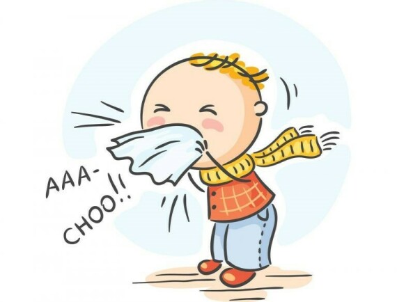 Các triệu chứng cảm cúm: chảy mũi, nghẹt mũi, hắt hơi, đau họng, ho, đàm, ớn lạnh, sốt, nhức đầu, đau khớp, đau cơ.