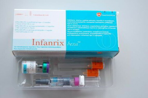 Vắc xin 6 trong 1 Infanrix Hexa của Bỉ. Nguồn ảnh: youmed