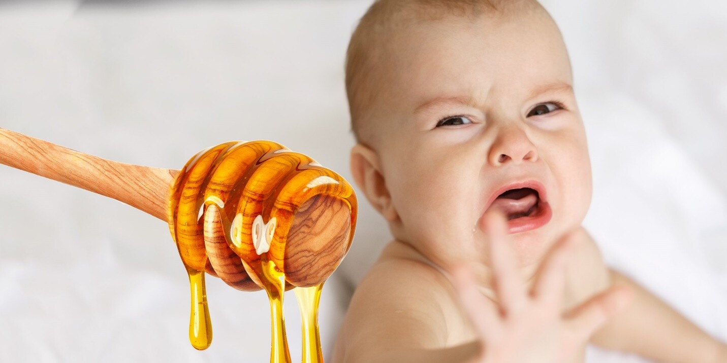 Mật ong là thực phẩm hàng đầu có nguy cơ dẫn đến ngộ độc thịt ở trẻ sơ sinh và trẻ nhỏ (nguồn ảnh: https://galactic-squid.com/)