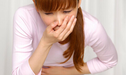 Buồn nôn,đau bụng có thể xảy ra sau khi dùng thuốc