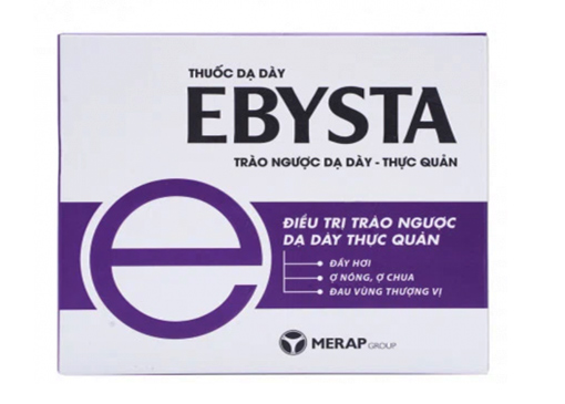 Thuốc Ebysta có giới hạn sử dụng đối với nhóm người nào?